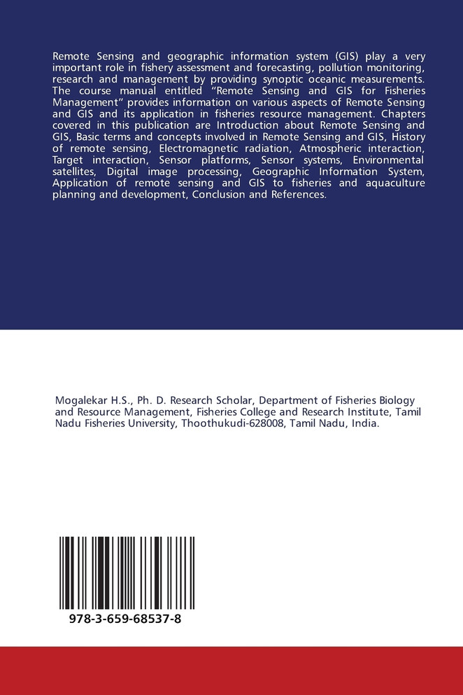 Remote Sensing and GIS for Fisheries Management