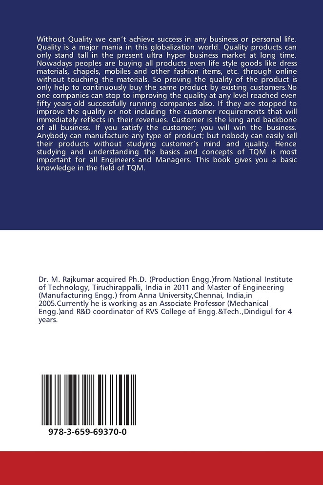 Total Quality Management- Basics