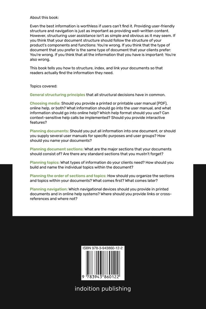 Technical Documentation Best Practices - Planning and Structuring Helpful User Assistance