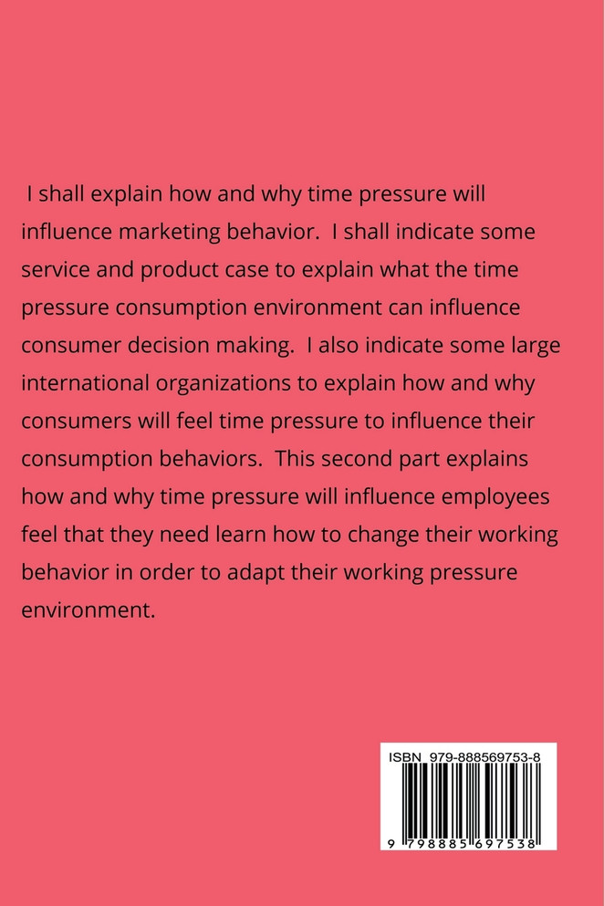 CONSUMER TIME PSYCHOLOGY