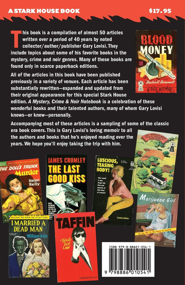 A Mystery, Crime & Noir Notebook