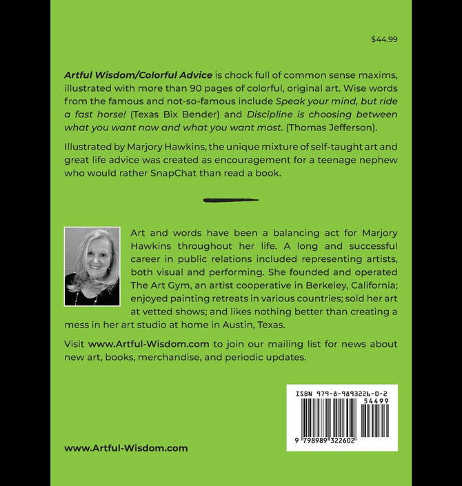 Artful Wisdom Colorful Advice