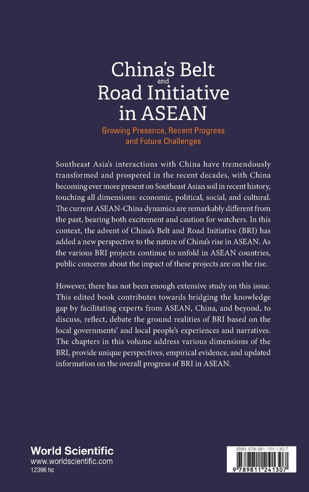 CHINA'S BELT AND ROAD INITIATIVE IN ASEAN
