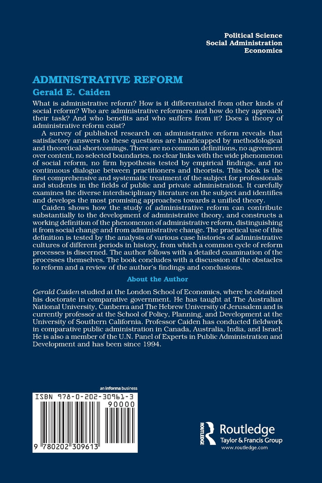 Administrative Reform