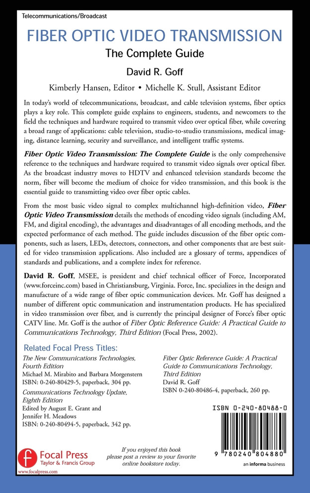 Fiber Optic Video Transmission