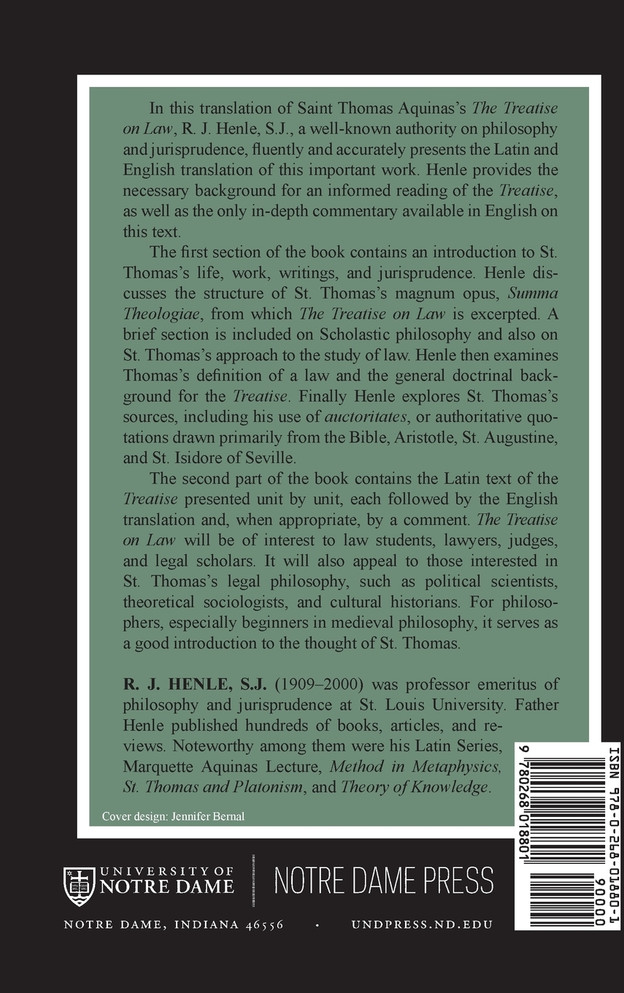 Treatise on Law, The
