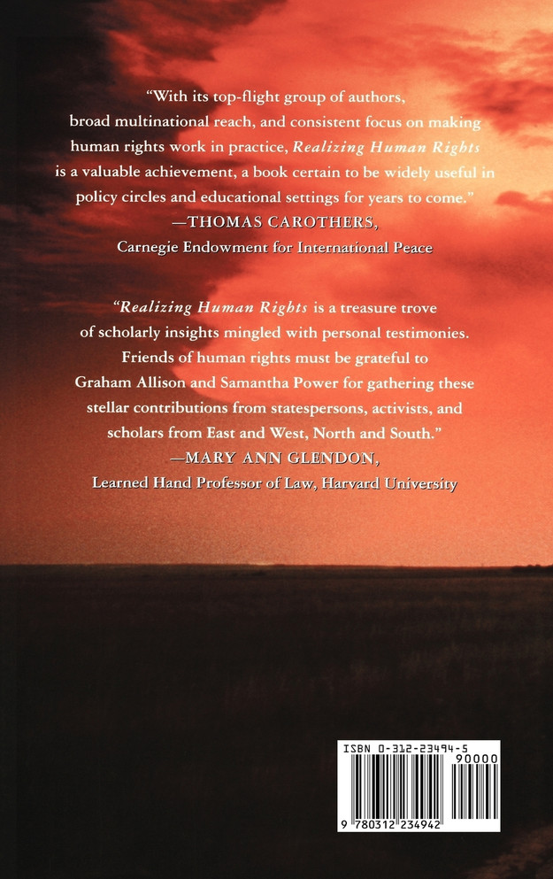 Realizing Human Rights