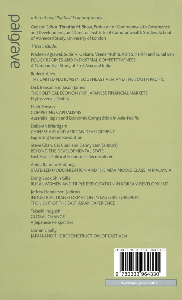 Japan and the Reconstruction of East Asia