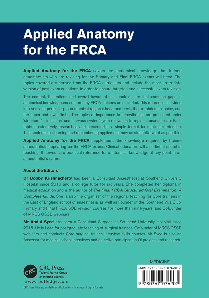Applied Anatomy for the FRCA