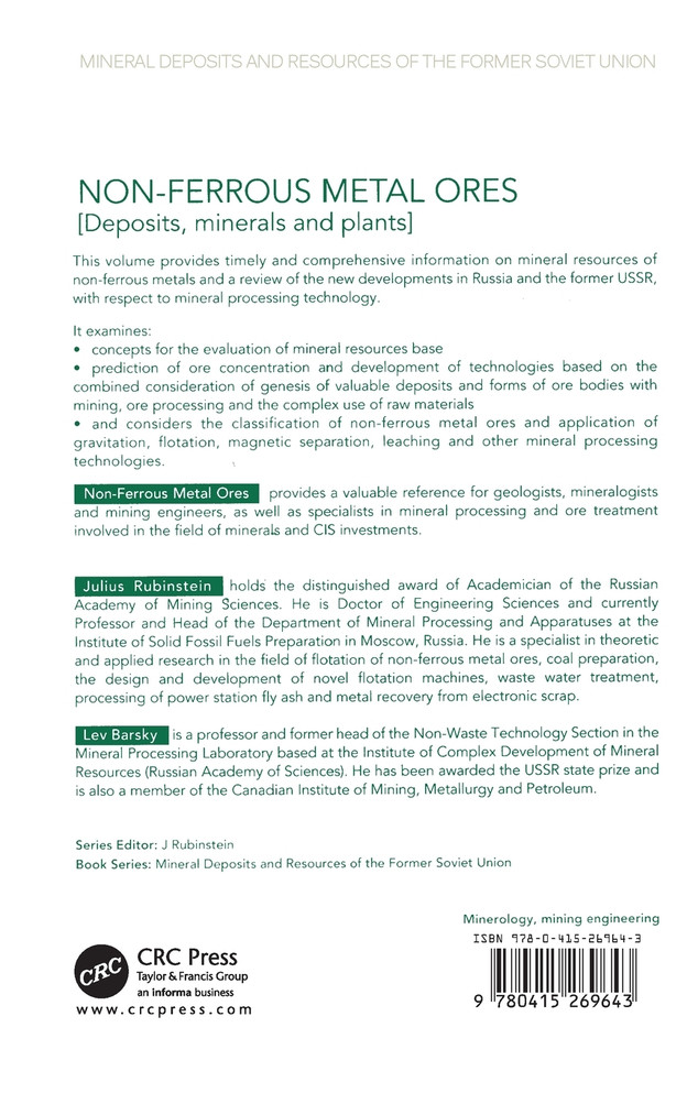 Non-Ferrous Metal Ores