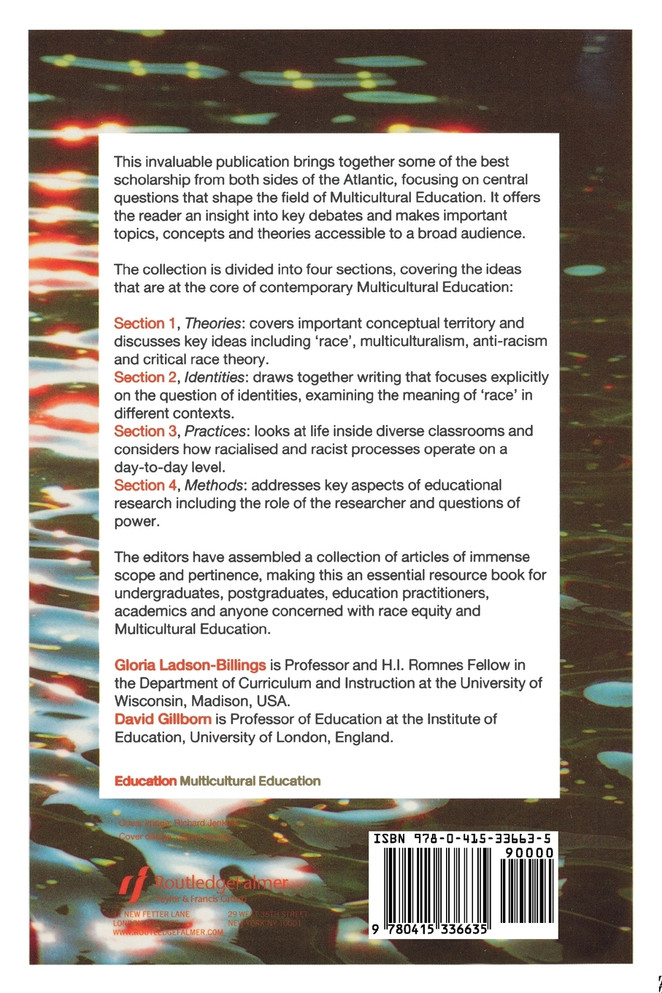The RoutledgeFalmer Reader in Multicultural Education