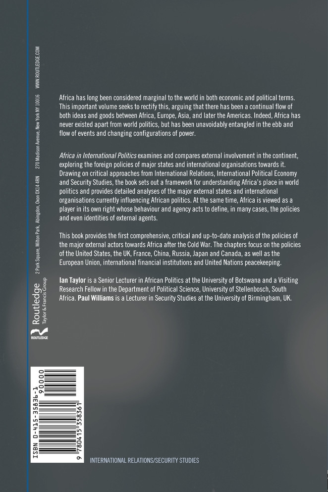 Africa in International Politics