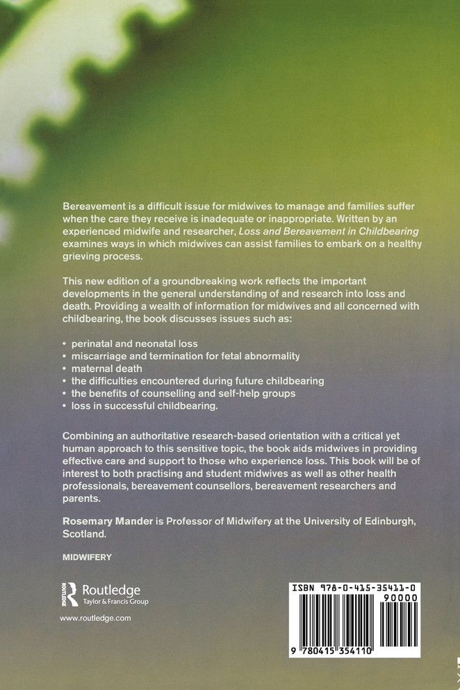 Loss and Bereavement in Childbearing
