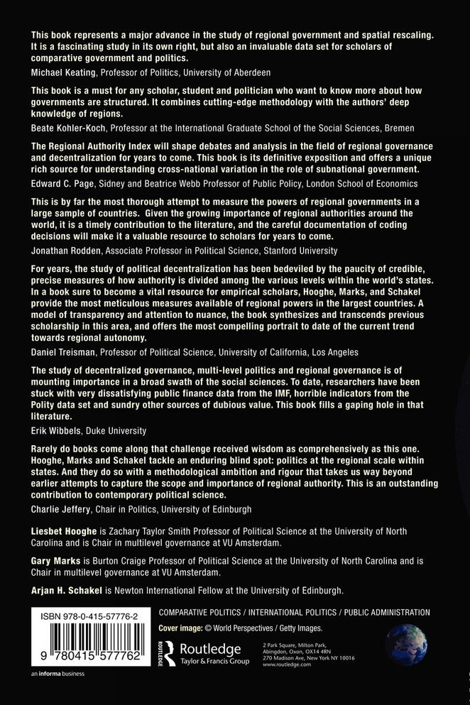 The Rise of Regional Authority