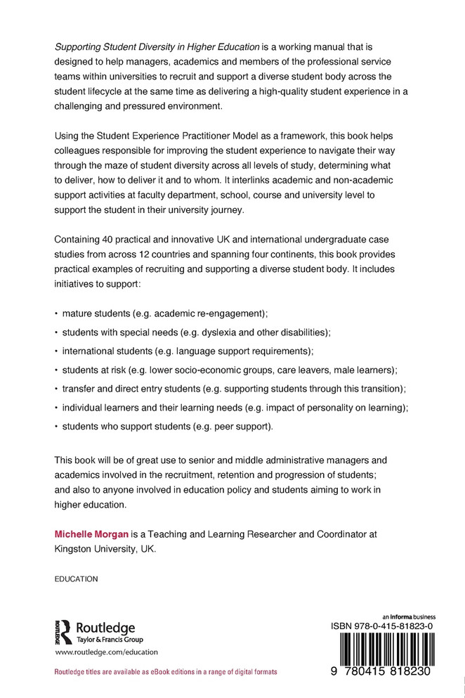 Supporting Student Diversity in Higher Education