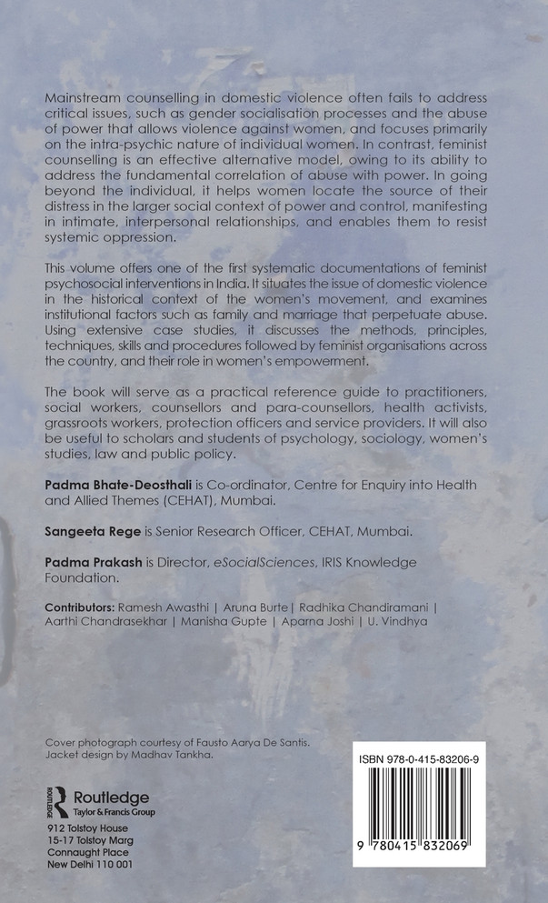 Feminist Counselling and Domestic Violence in India