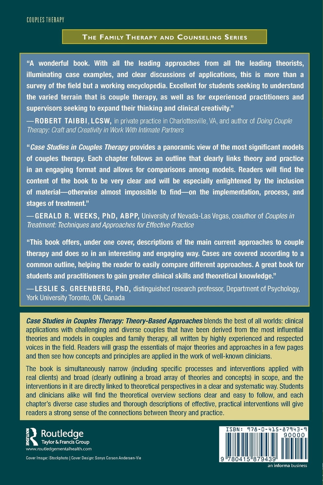 Case Studies in Couples Therapy