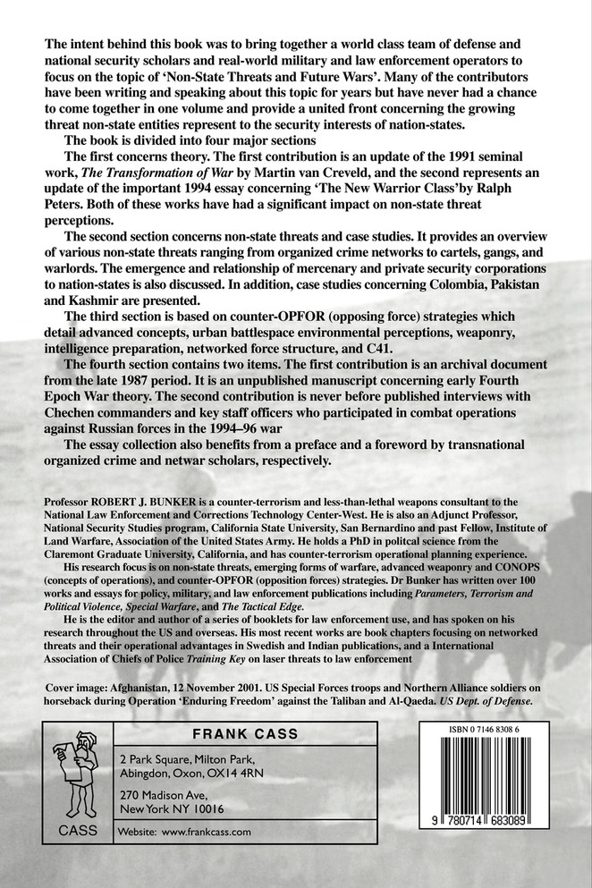 Non-state Threats and Future Wars