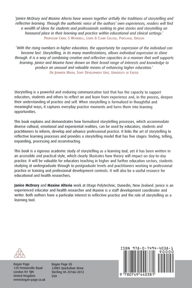 Learning Through Storytelling in Higher Education