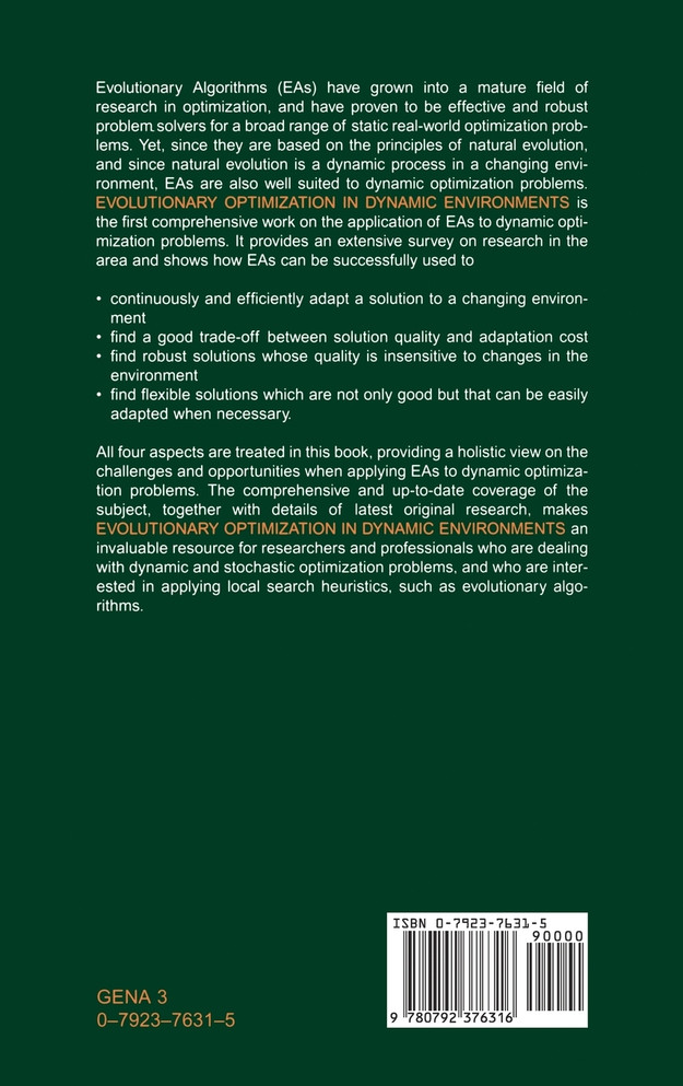 Evolutionary Optimization in Dynamic Environments