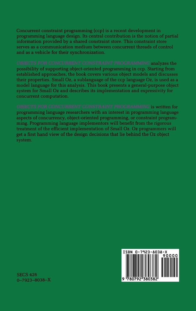 Objects for Concurrent Constraint Programming