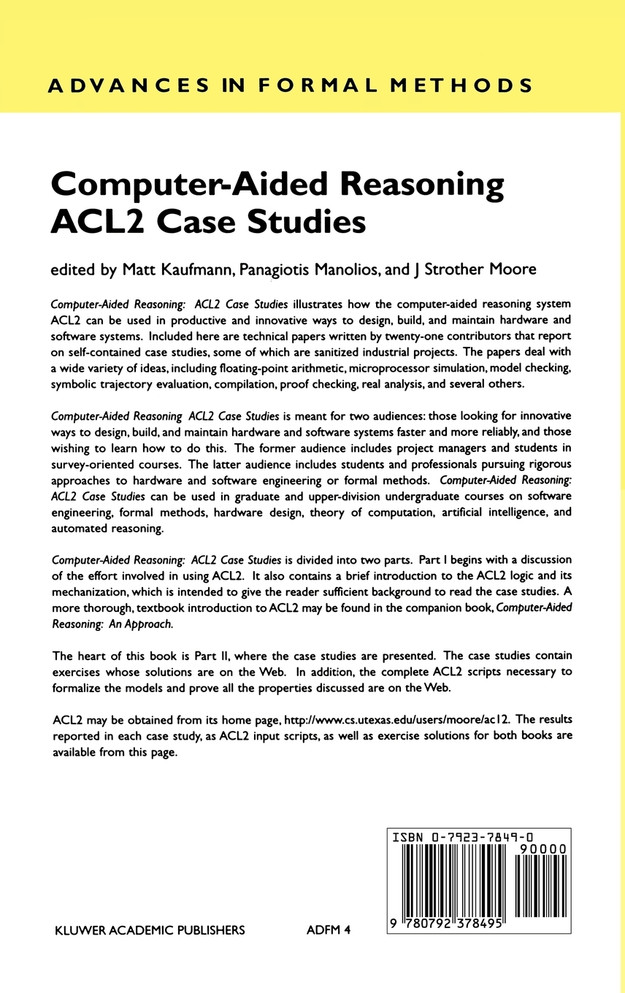 Computer-Aided Reasoning