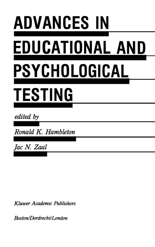 Advances in Educational and Psychological Testing