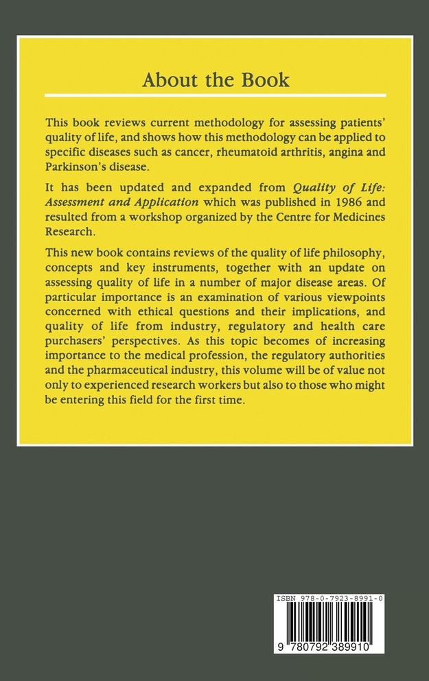 Quality of Life Assessment