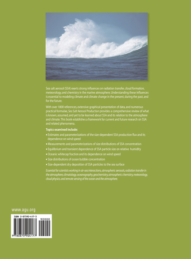 Sea Salt Aerosol Production