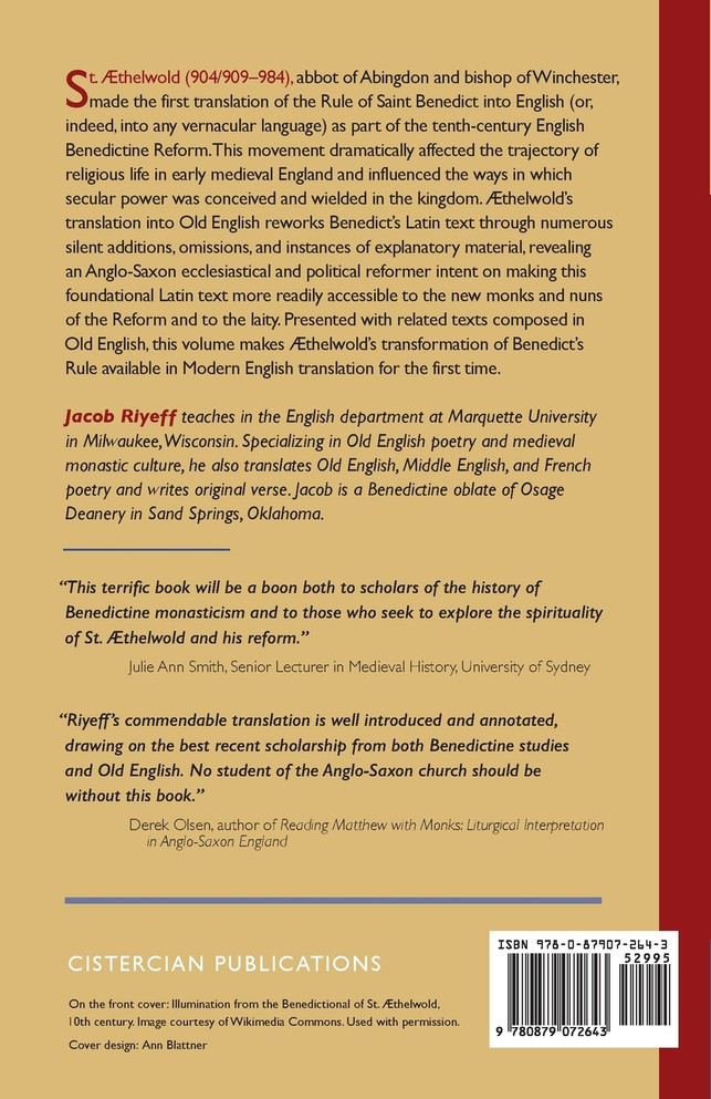 Old English Rule of Saint Benedict