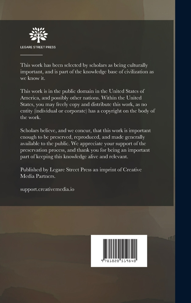 Odorographia, a Natural History of Raw Materials and Drugs Used in the Perfume Industry. Intended to Serve Growers, Manufacturers and Consumers; 1