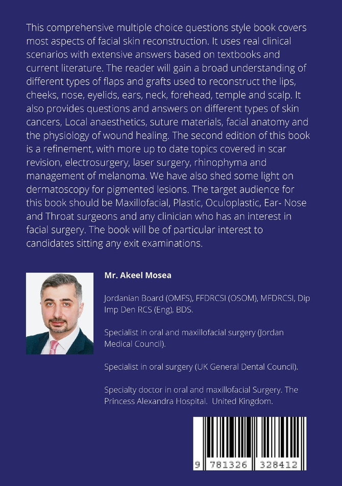 MCQs in Plastic Facial Skin Reconstruction