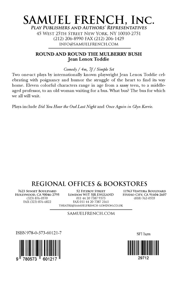 Round and Round the Mulberry Bush