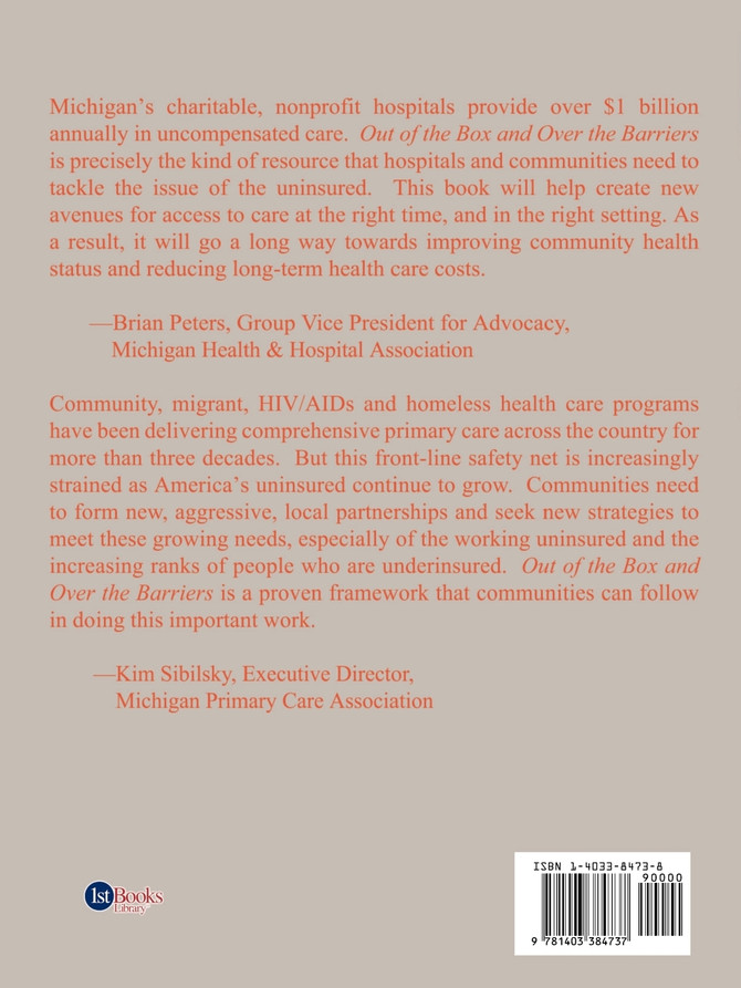 Out of the Box and Over the Barriers