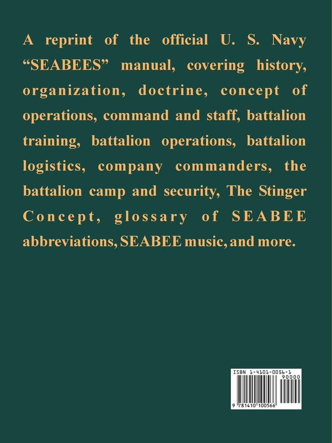 Naval Construction Forces Manual