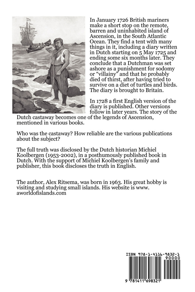 A DUTCH CASTAWAY ON ASCENSION ISLAND IN 1725