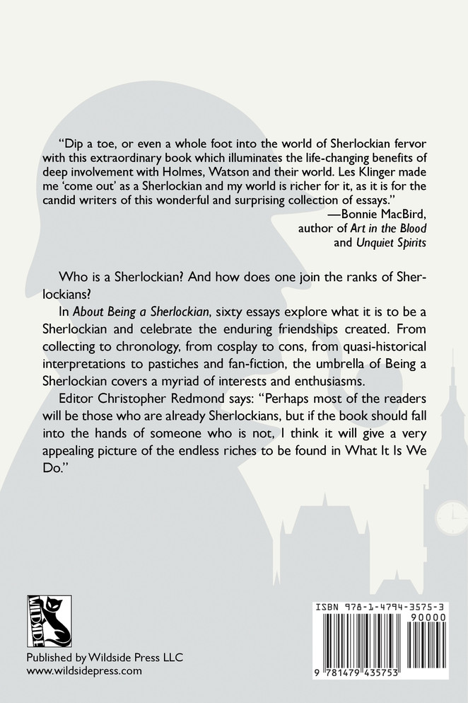 About Being a Sherlockian
