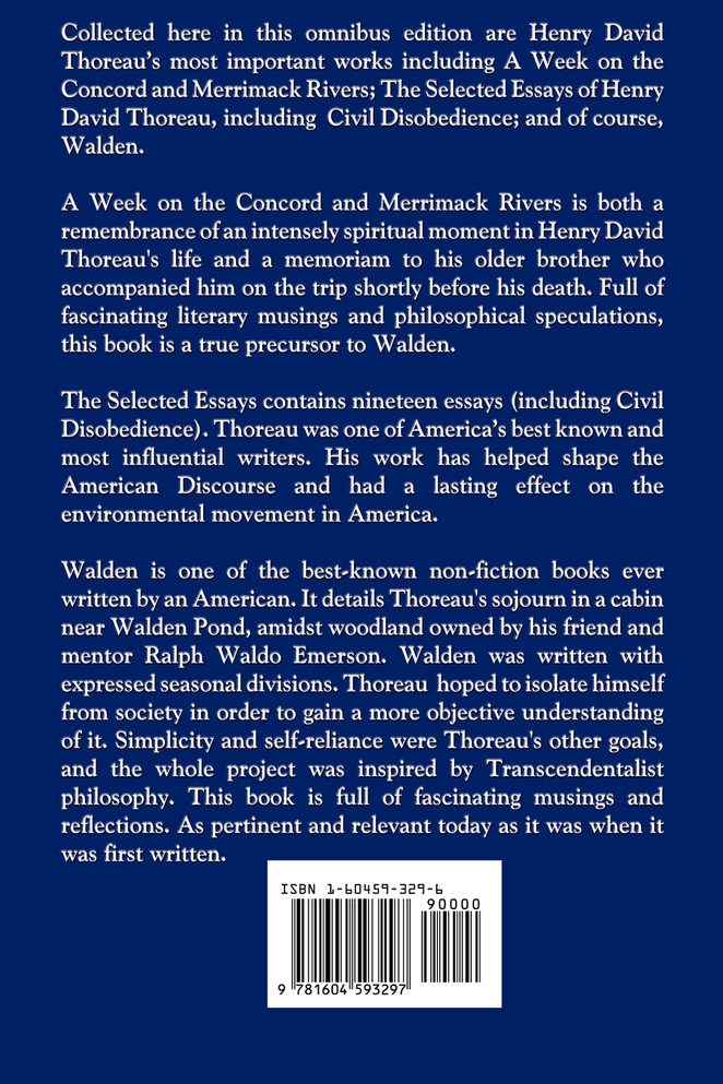 The Essential Thoreau