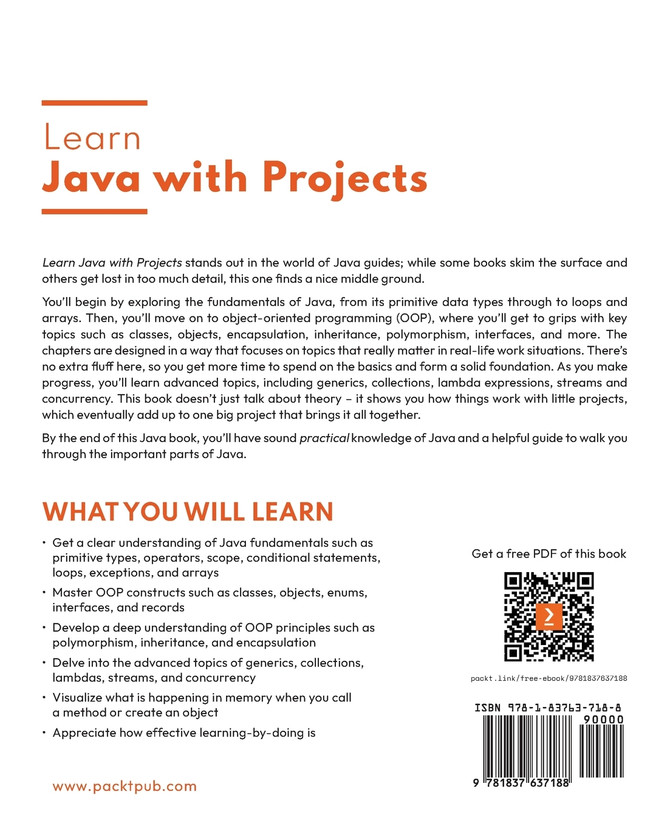 Learn Java with Projects