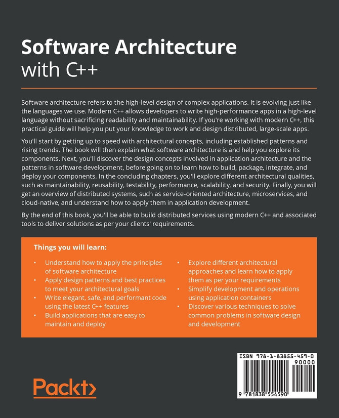 Software Architecture with C++