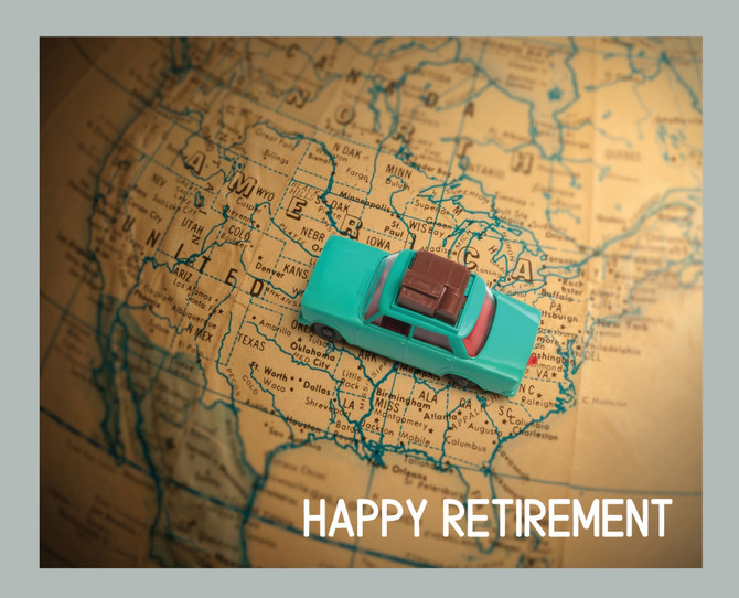 Happy Retirement Guest Book ( Landscape ~ Hardcover )