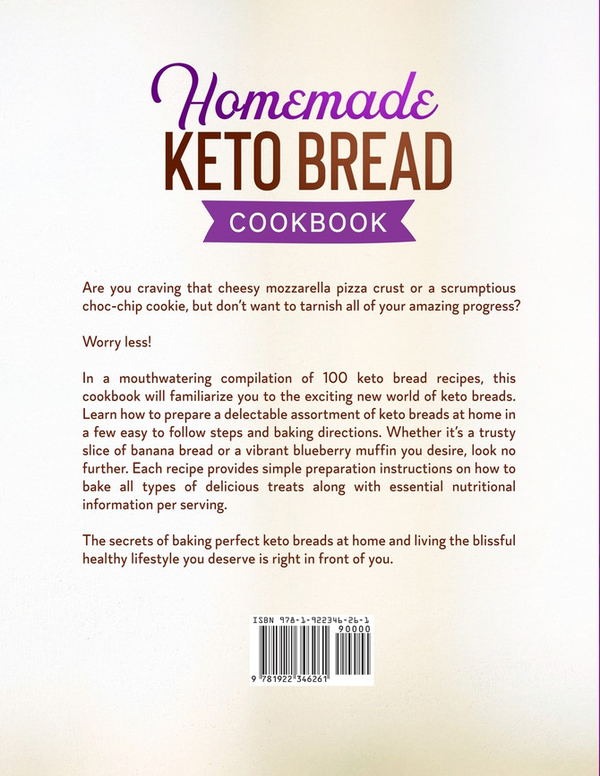 HOMEMADE KETO BREAD COOKBOOK
