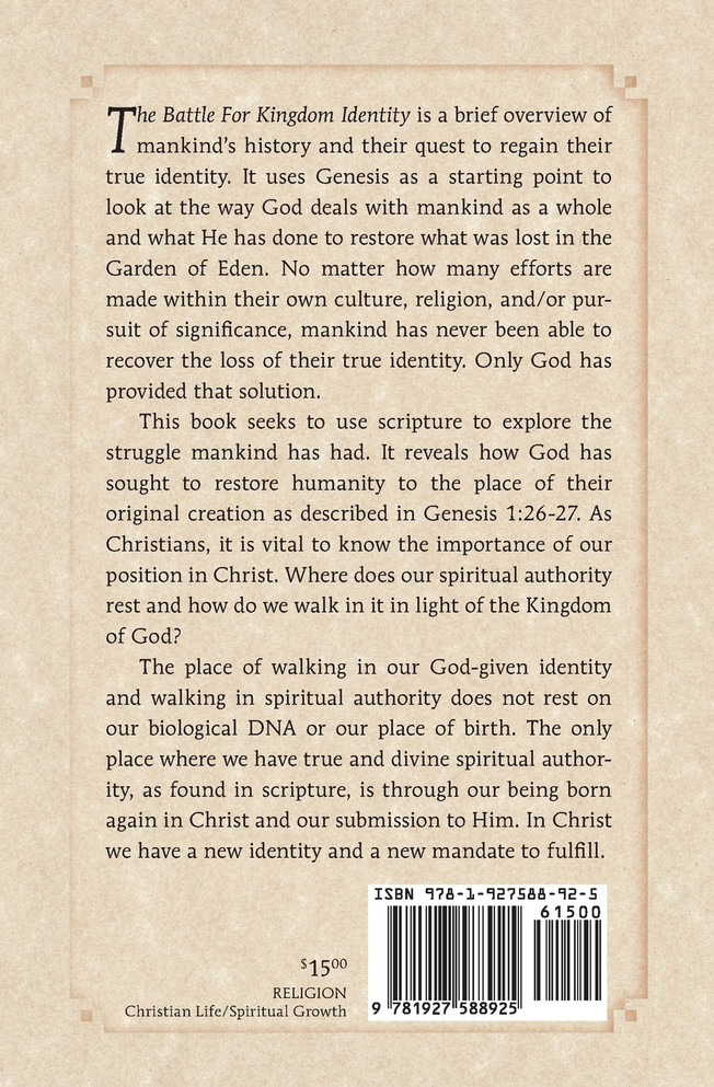 The Battle for Kingdom Identity