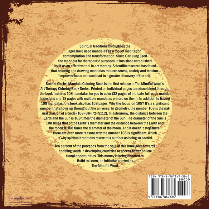 Sacred Circles Mandala Coloring Book