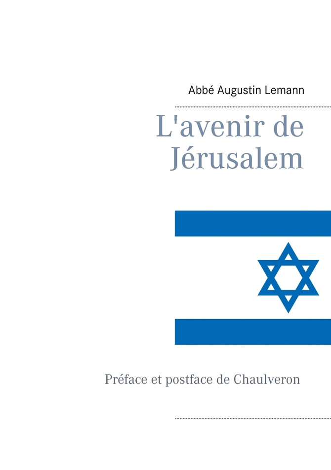L'avenir de Jérusalem