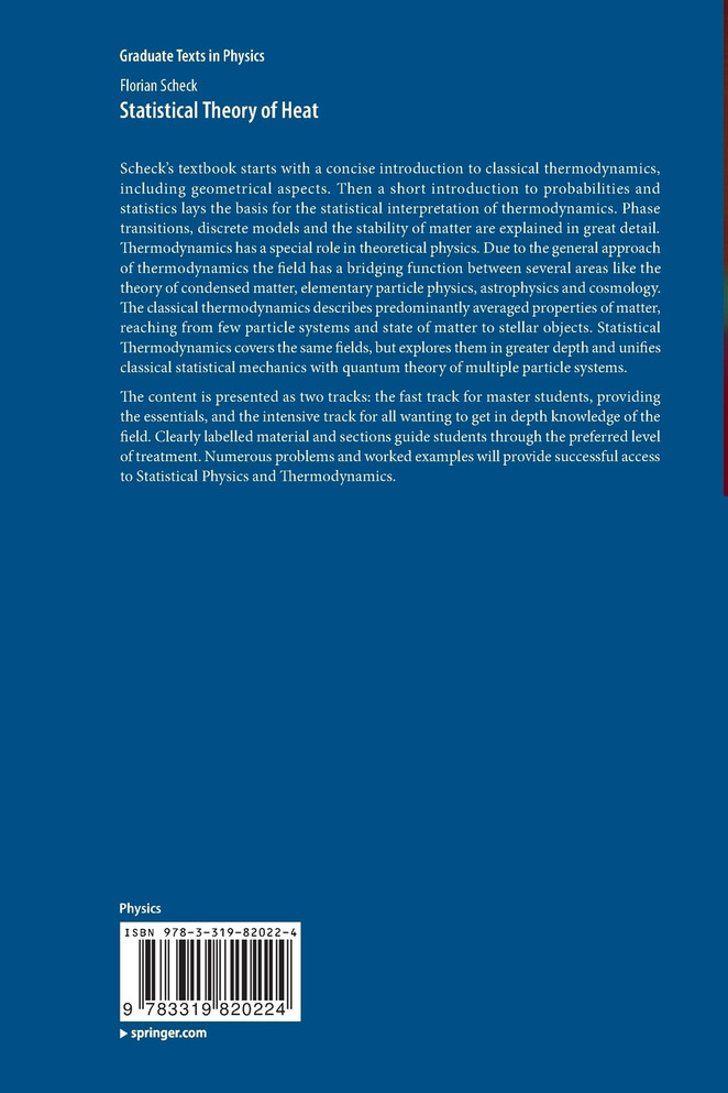 Statistical Theory of Heat