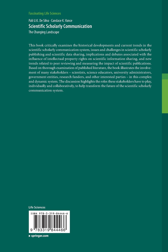 Scientific Scholarly Communication
