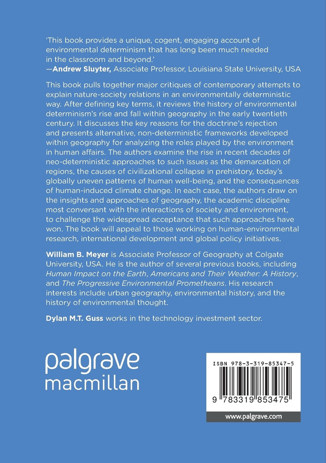 Neo-Environmental Determinism