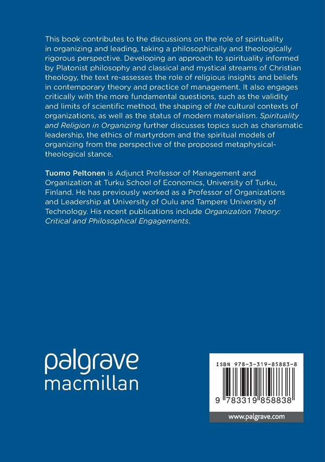 Spirituality and Religion in Organizing