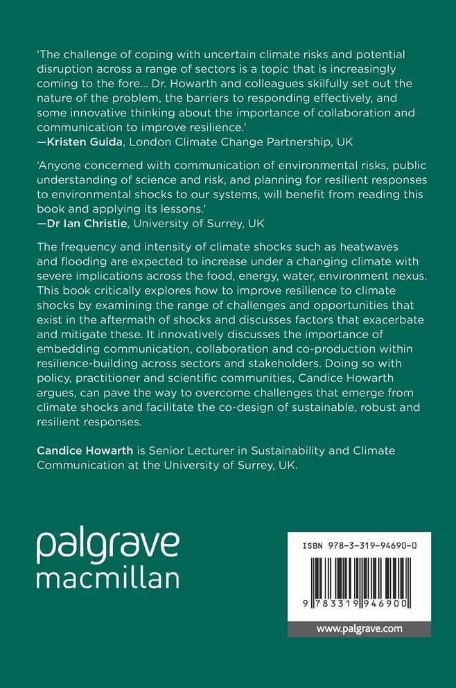 Resilience to Climate Change